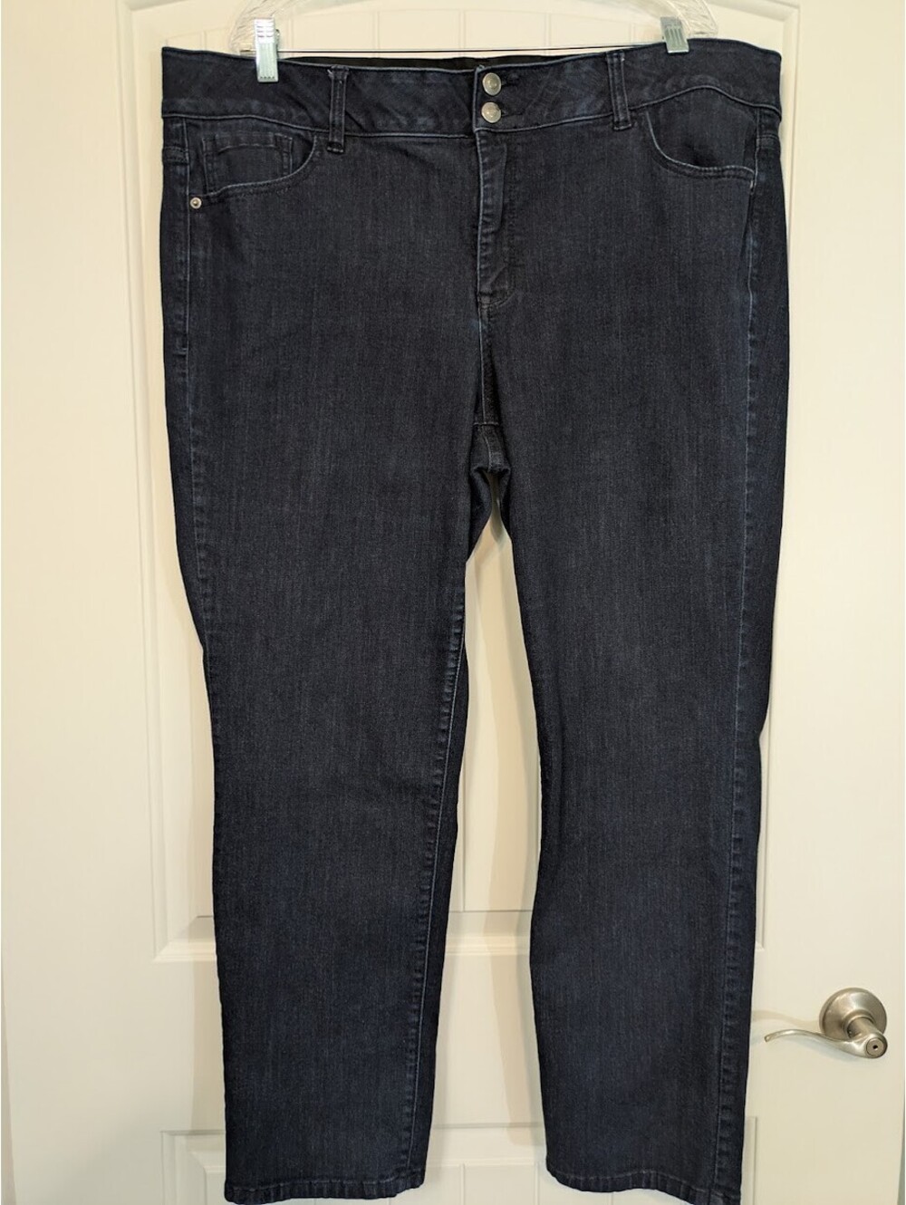 👖 Lane Bryant Venezia Jeans Dark Blue | GUC | classic straight‑leg comfort